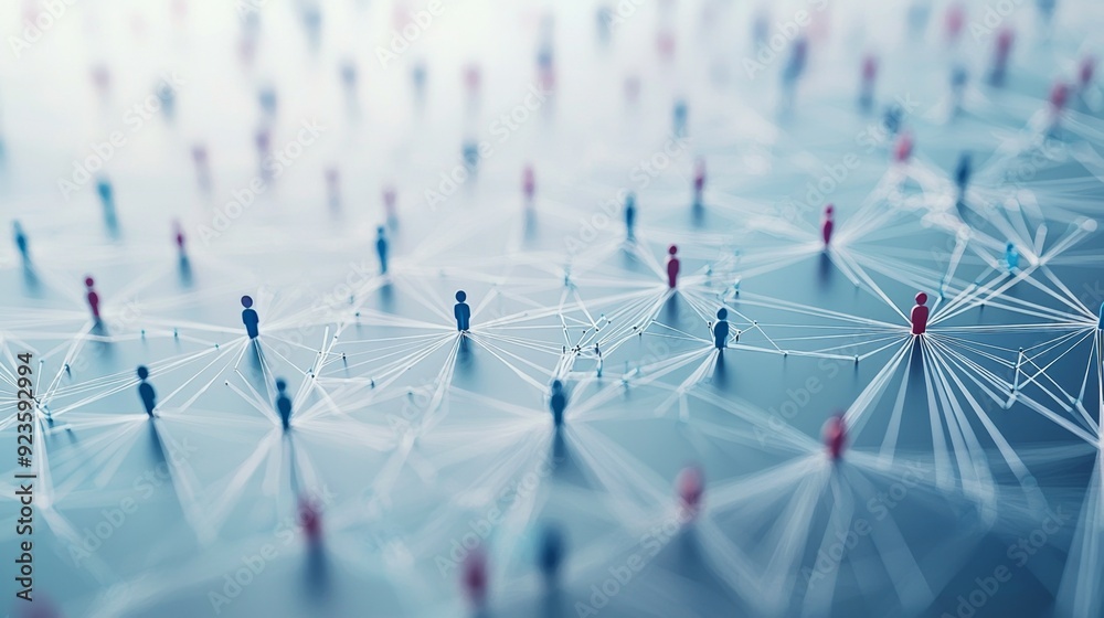 Connected People in Network, Connected People in Network,