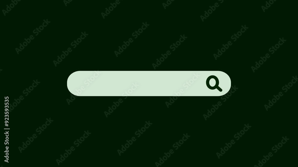 web search icon animation, Typing search engine bar on dark green background, search button, internet search box animation, Search engine query button, web search engine minimal video web search icon animation, Typing search engine bar on dark green background, search button, internet search box animation, Search engine query button, web search engine minimal video