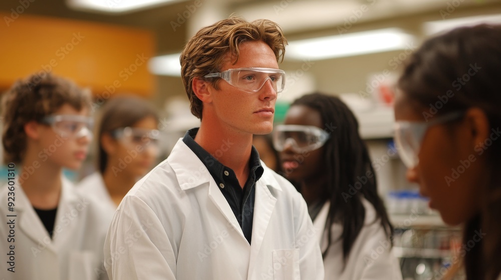 Science Students Wearing Science Students Wearing