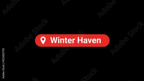 Winter haven Location title Animation photo