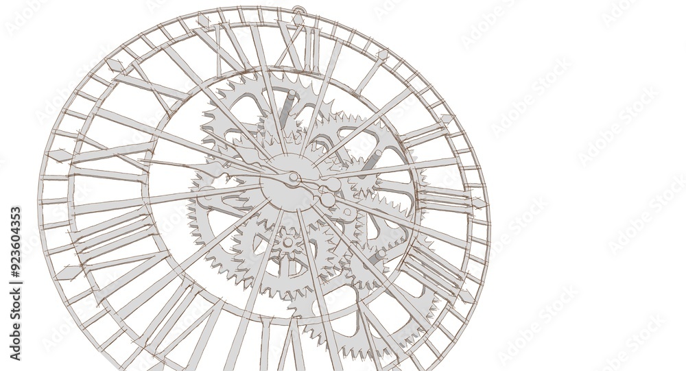 clock graphic symbol 3d illustration
clock graphic symbol 3d illustration