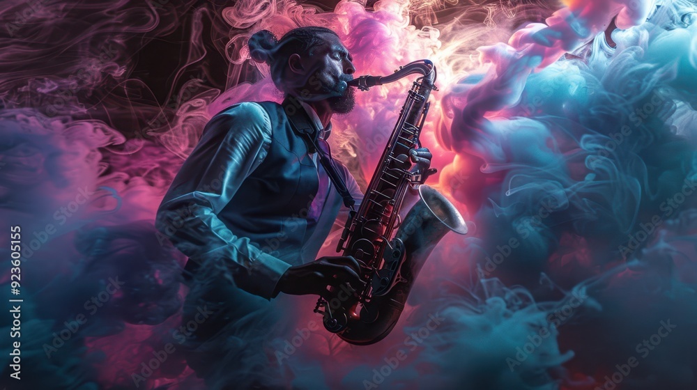 The Saxophone Musician's Performance The Saxophone Musician's Performance