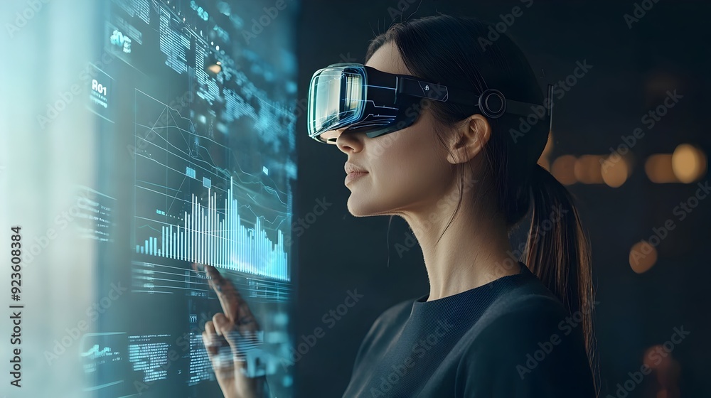 Augmented Reality Overlay for Analyzing Financial Trends and Cutting-Edge Fintech Tools