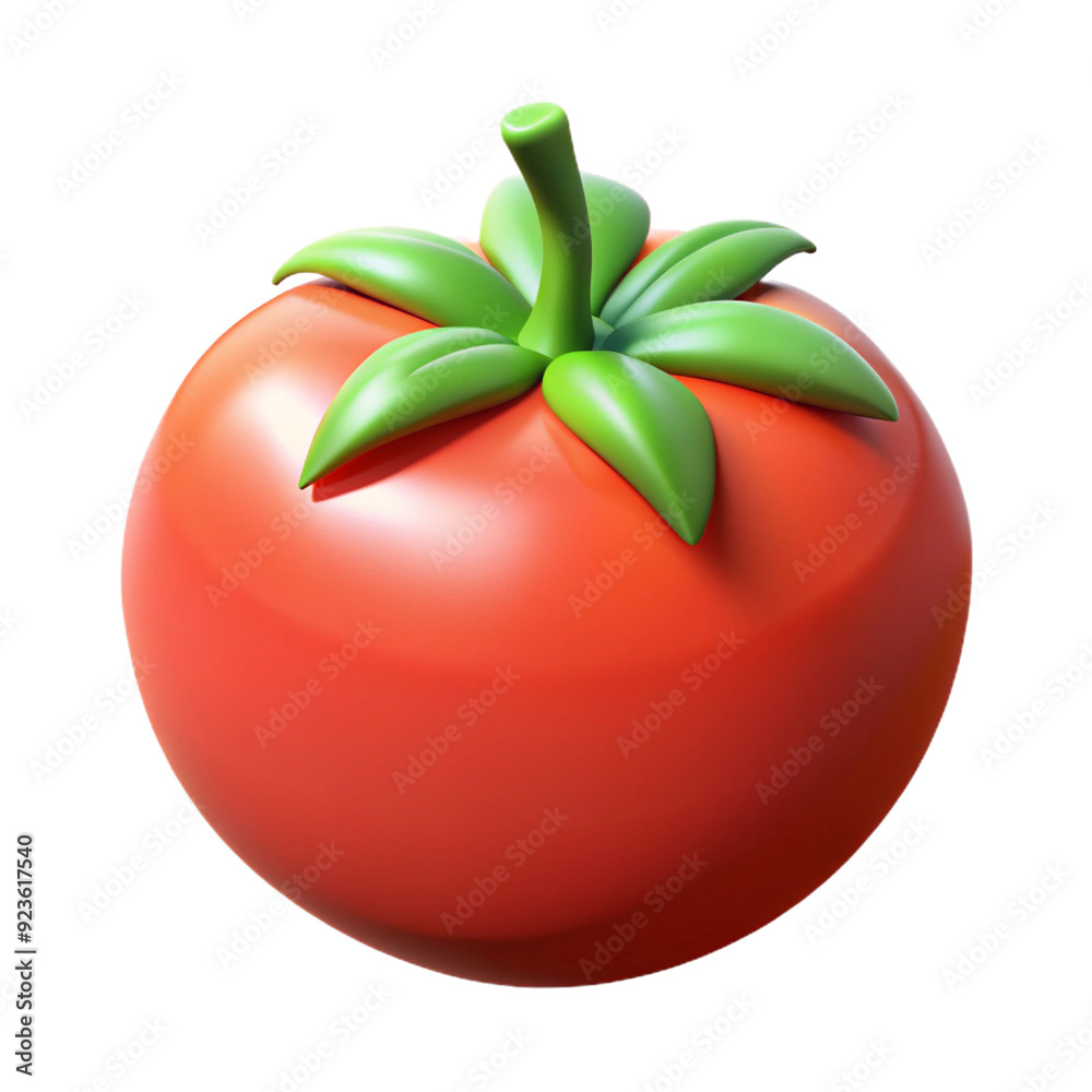 vibrant tomato icon, tomato png, tomato icon, tomato render, tomato ...