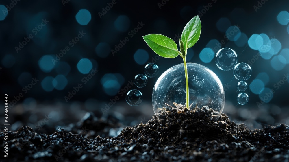 A Tiny Sapling Envisions Its Journey To Becoming A Grand Redwood Forest