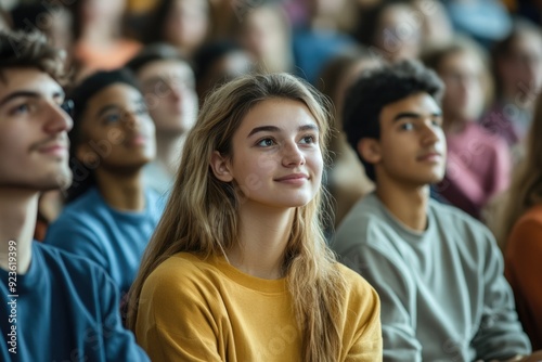 A small group of students listening to a professor's lecture, highlighting the importance of personalized instruction and collaborative learning in education
