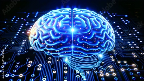 artificial intelligence brain photo