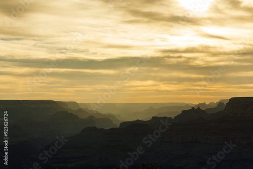 Sunset in Grand Canyon