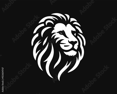 Wallpaper Mural Lion logo design vector template. lion head logo design icon vector illustration. Torontodigital.ca