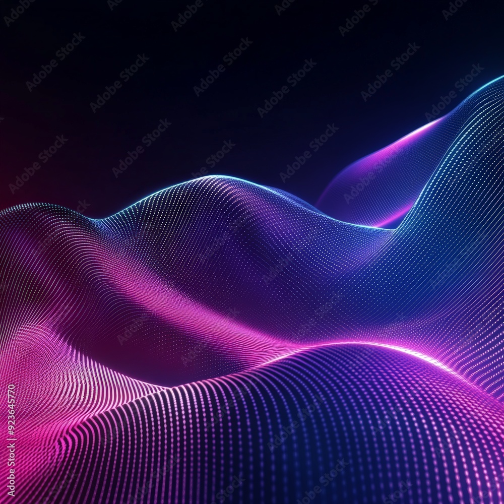 Vibrant abstract digital wave background with dynamic neon colors and flowing lines, perfect for technology or futuristic concepts. Vibrant abstract digital wave background with dynamic neon colors and flowing lines, perfect for technology or futuristic concepts.