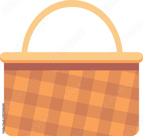 Flat Picnic Basket