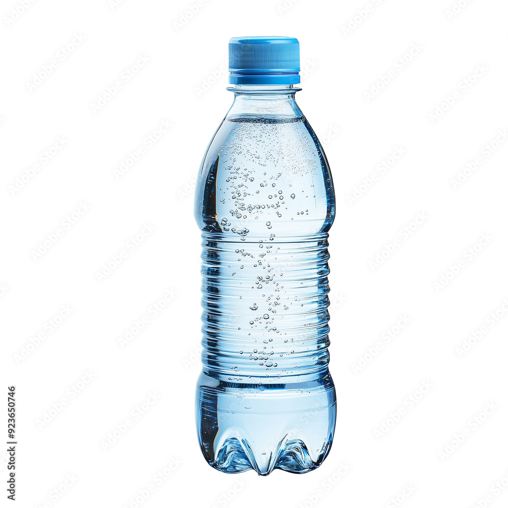 Fototapeta premium Mineral Water Bottle isolated on transparent or white background
