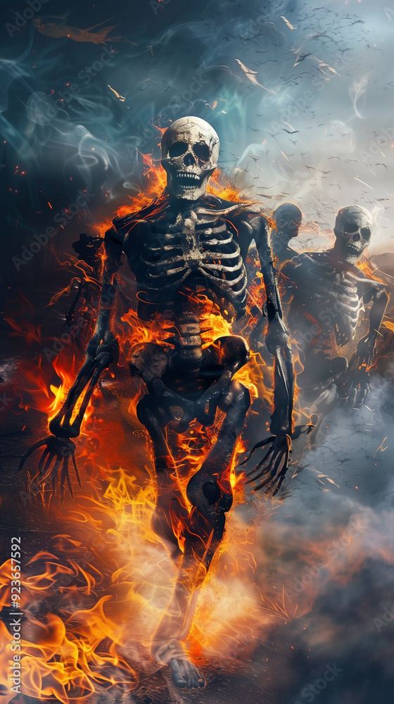 Skeleton wallpaper for halloween Skeleton wallpaper for halloween