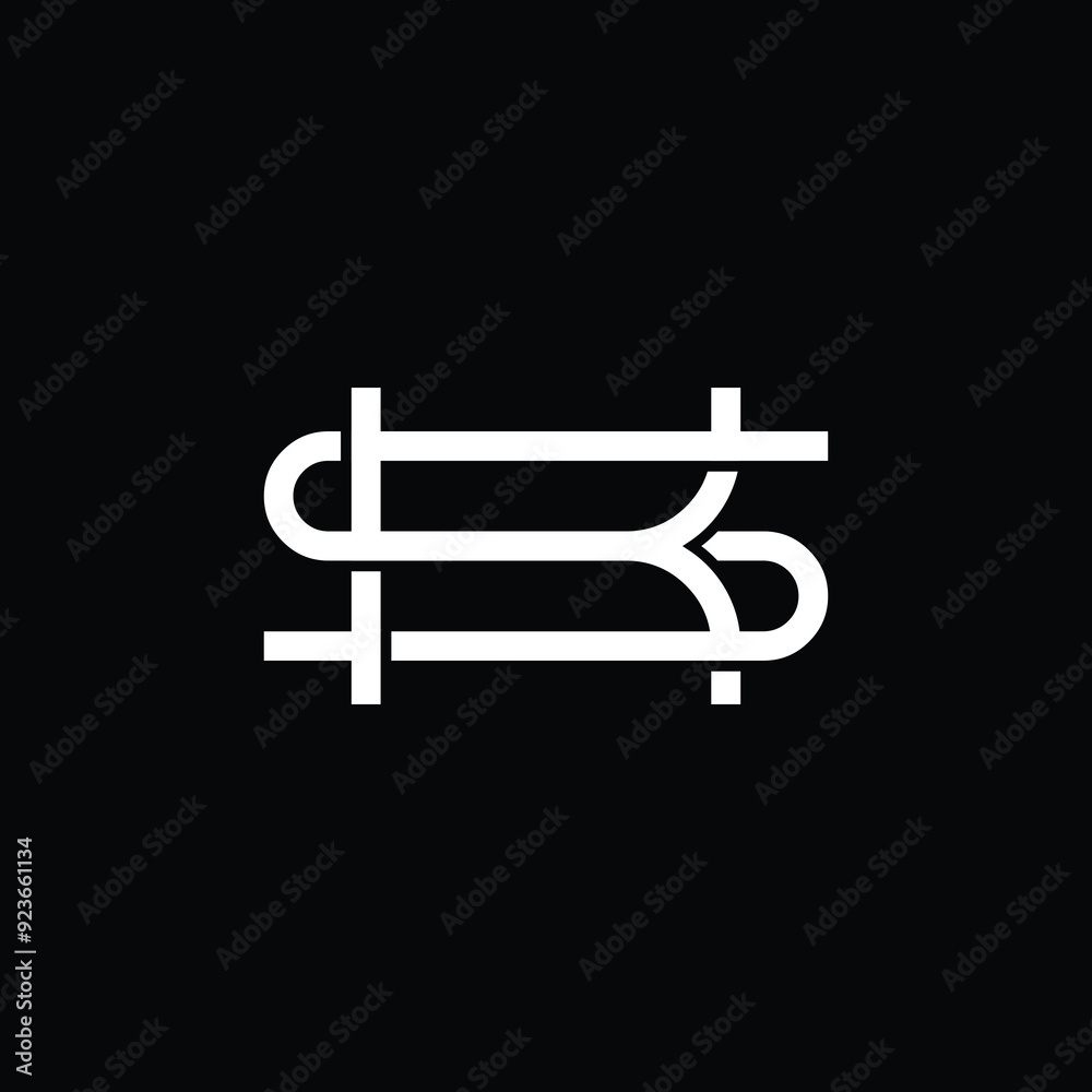 SK or KS Monogram Logo SK or KS Monogram Logo