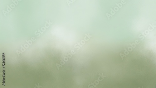 Abstract Light Green Background with Frosted Glass Texture