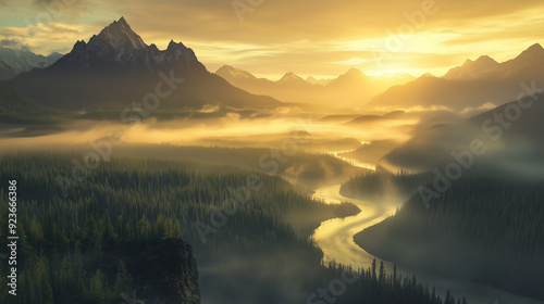 Breathtaking mountain view