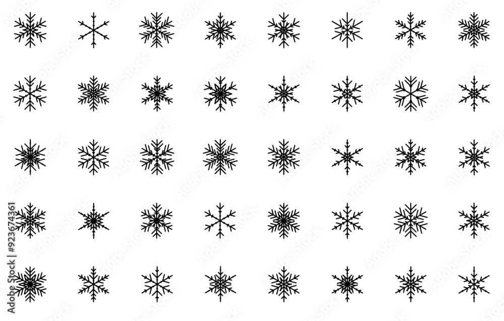 Mega Set Of Vector Snowflakes Icons Silhouette Vector Logo Design Containing Winter,Snowflake,Snow,Christmas,Ice Business Infographic Elements Logo Vector Illustration Mega Set Of Vector Snowflakes Icons Silhouette Vector Logo Design Containing Winter,Snowflake,Snow,Christmas,Ice Business Infographic Elements Logo Vector Illustration