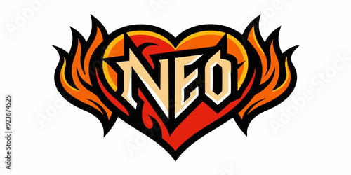 Heart tattoo Neo tribal set, gothic rock flame shape kit, vector u2k abstract love logo concept. Valentine punk retro sticker collection, neotribal web goth decoration. Stylised heart tattoo prints