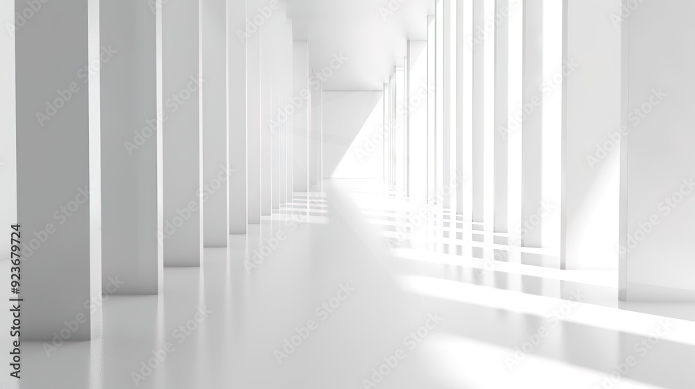 The Captivating Grey White Perspective Geometric Lighting Background: A Visual Delight of Symmetry and Illumination. The Captivating Grey White Perspective Geometric Lighting Background: A Visual Delight of Symmetry and Illumination.