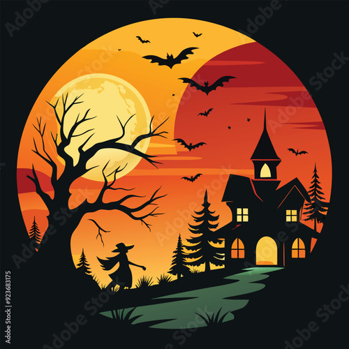 Halloween vector illustration design