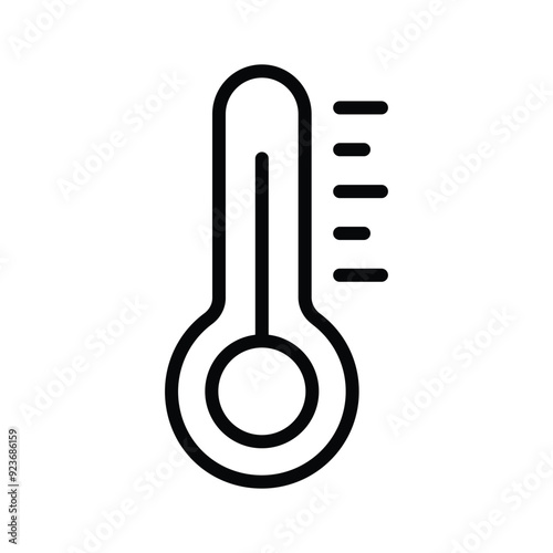 Get this perfectly designed icon of thermometer in editable design style