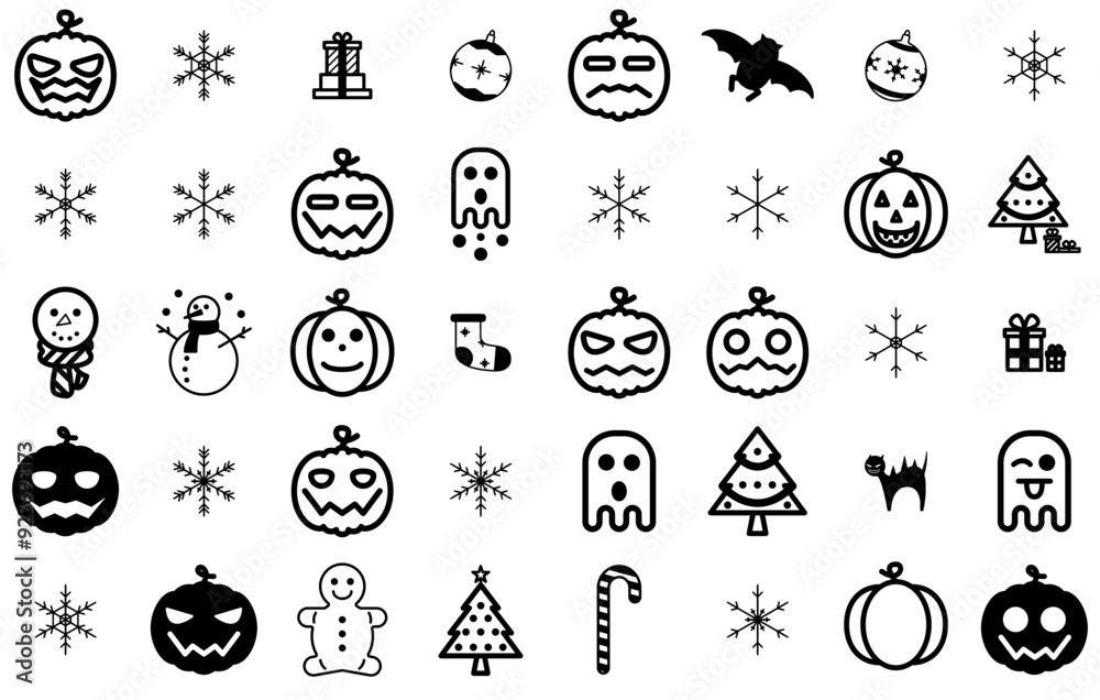 Set Of Linear Holidays Icons Web Header Banner Design Containing Holidays,Pumpkin,Halloween,Lantern,Christmas Pictograms And Infographics Design Elements Vector Illustration Set Of Linear Holidays Icons Web Header Banner Design Containing Holidays,Pumpkin,Halloween,Lantern,Christmas Pictograms And Infographics Design Elements Vector Illustration