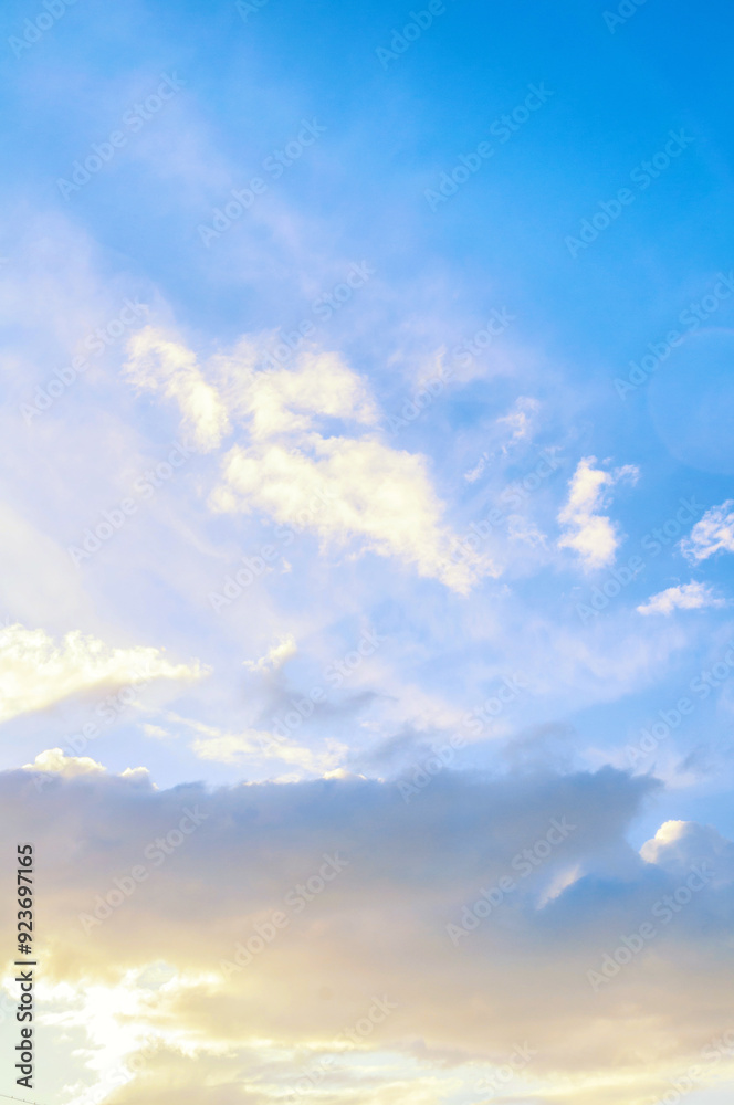 Sunset sky background with pink, purple and blue dramatic colorful clouds, vast colorful sunset sky landscape Sunset sky background with pink, purple and blue dramatic colorful clouds, vast colorful sunset sky landscape