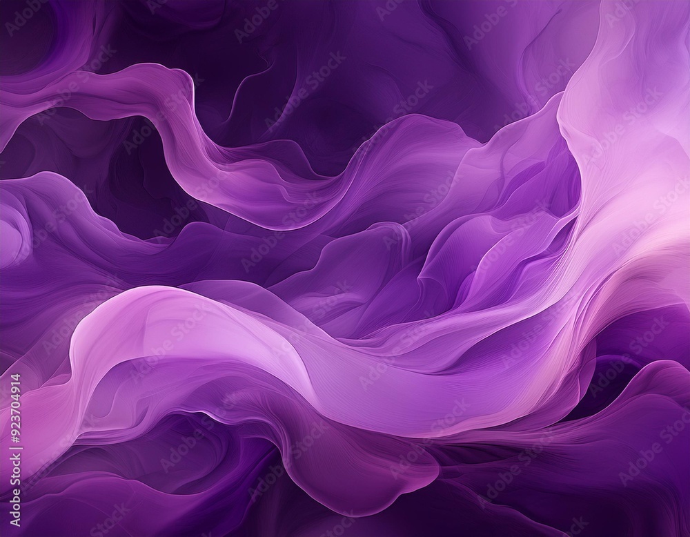 Fototapeta premium Texture, purple smoke wallpaper, aesthetic design, generative IA