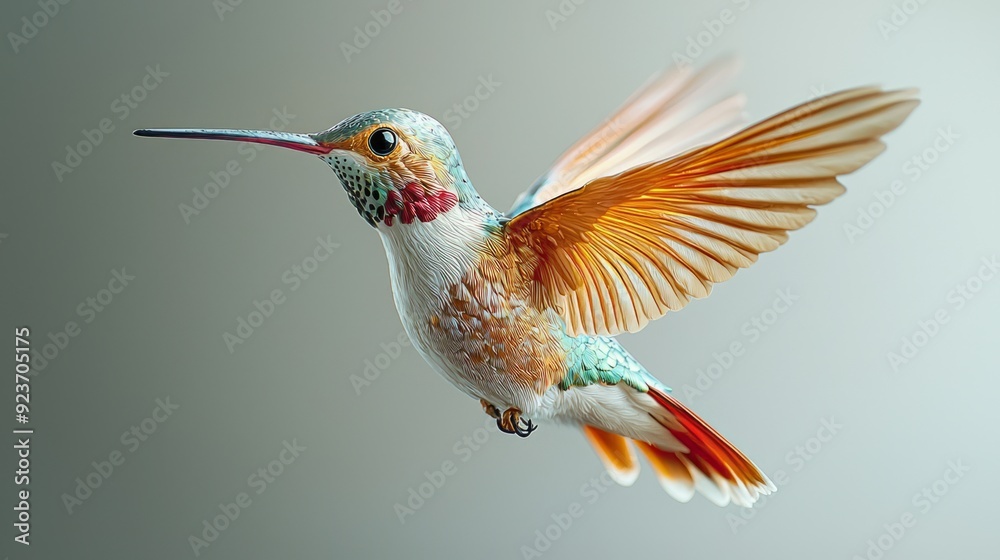 Fototapeta premium Hummingbird in Flight