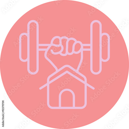 Fitness Center icon Design