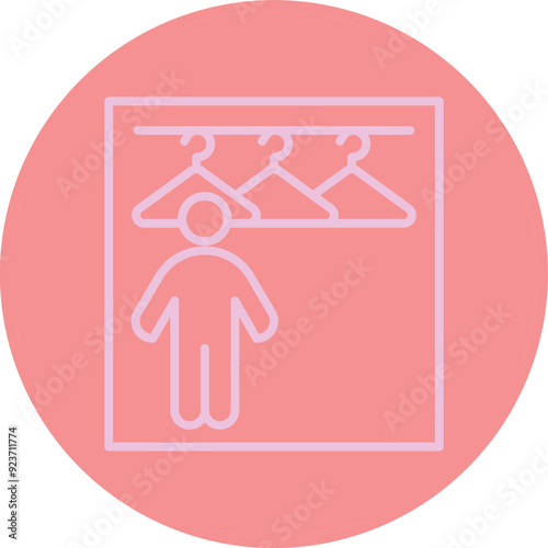 Changing Room icon Design