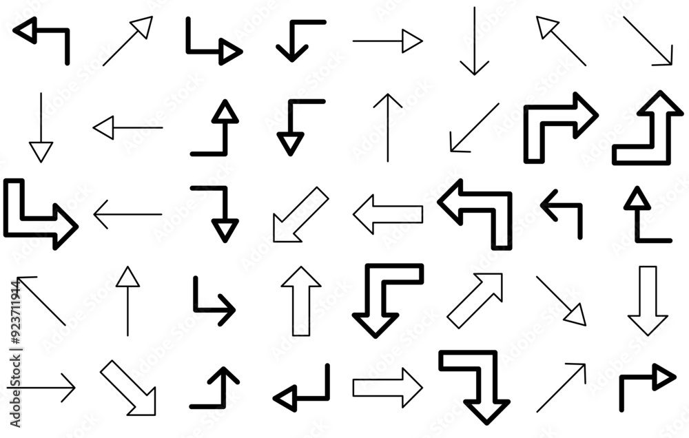 Set Of Linear Arrow Directions Vector Symbols Apps, Websites Ui Designs Suitable For Orientation,Arrow-Sign,Directions,Arrows,Direction-Sign Business Infographic Elements Logo Vector Illustration Set Of Linear Arrow Directions Vector Symbols Apps, Websites Ui Designs Suitable For Orientation,Arrow-Sign,Directions,Arrows,Direction-Sign Business Infographic Elements Logo Vector Illustration