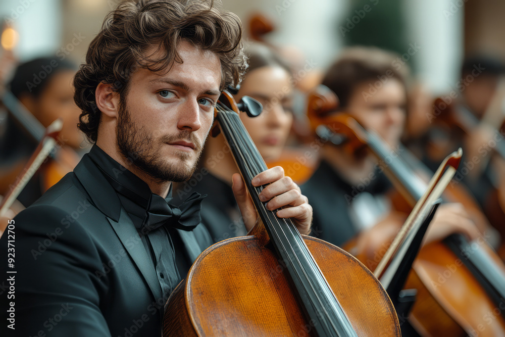 An orchestra of diverse musicians playing instruments from different cultures, creating a harmonious melody, An orchestra of diverse musicians playing instruments from different cultures, creating a harmonious melody,