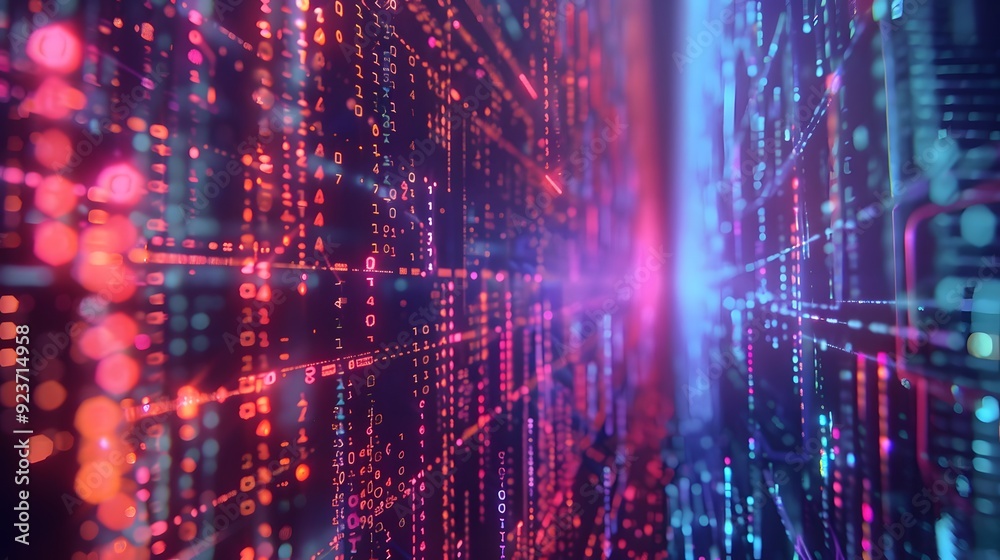 A digital void where valid data transmissions are echoed and distorted, creating a disorienting effect as maliciously repeated messages disrupt the flow of communication A digital void where valid data transmissions are echoed and distorted, creating a disorienting effect as maliciously repeated messages disrupt the flow of communication