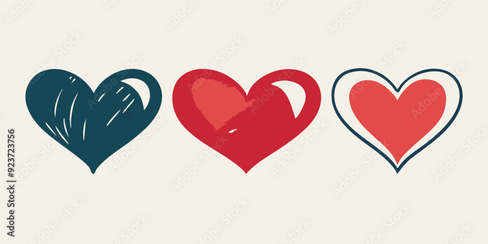 Doodle heart icon set, sketch love vector hand drawn shapes, Valentine day scribble romantic sign. Vintage grunge texture squiggle minimal collection, nubes print kit. Doodle heart holiday symbol Doodle heart icon set, sketch love vector hand drawn shapes, Valentine day scribble romantic sign. Vintage grunge texture squiggle minimal collection, nubes print kit. Doodle heart holiday symbol