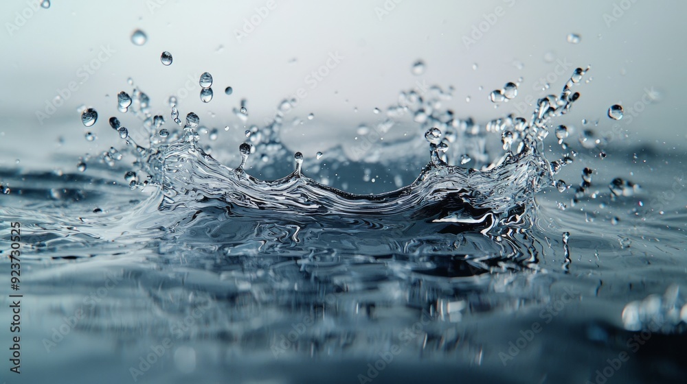 Water Splash: A Moment of Tranquility Water Splash: A Moment of Tranquility