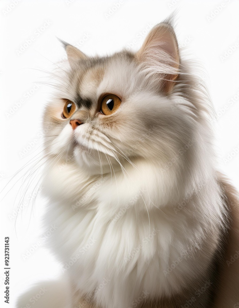 ペルシャネコのポートレート(Persian cat portrait on white background)
ペルシャネコのポートレート(Persian cat portrait on white background)