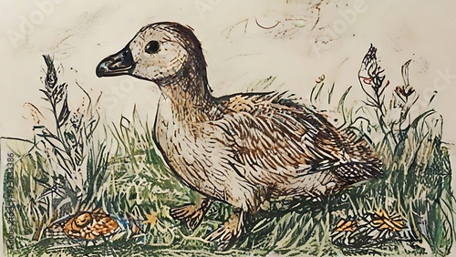duck and ducklings