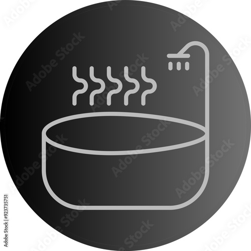 Hot Tub icon Design