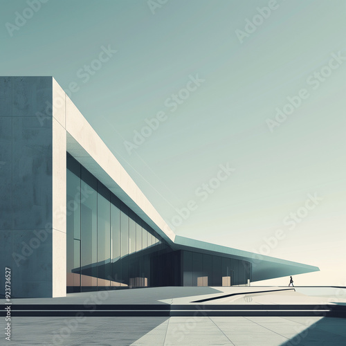 modern office building