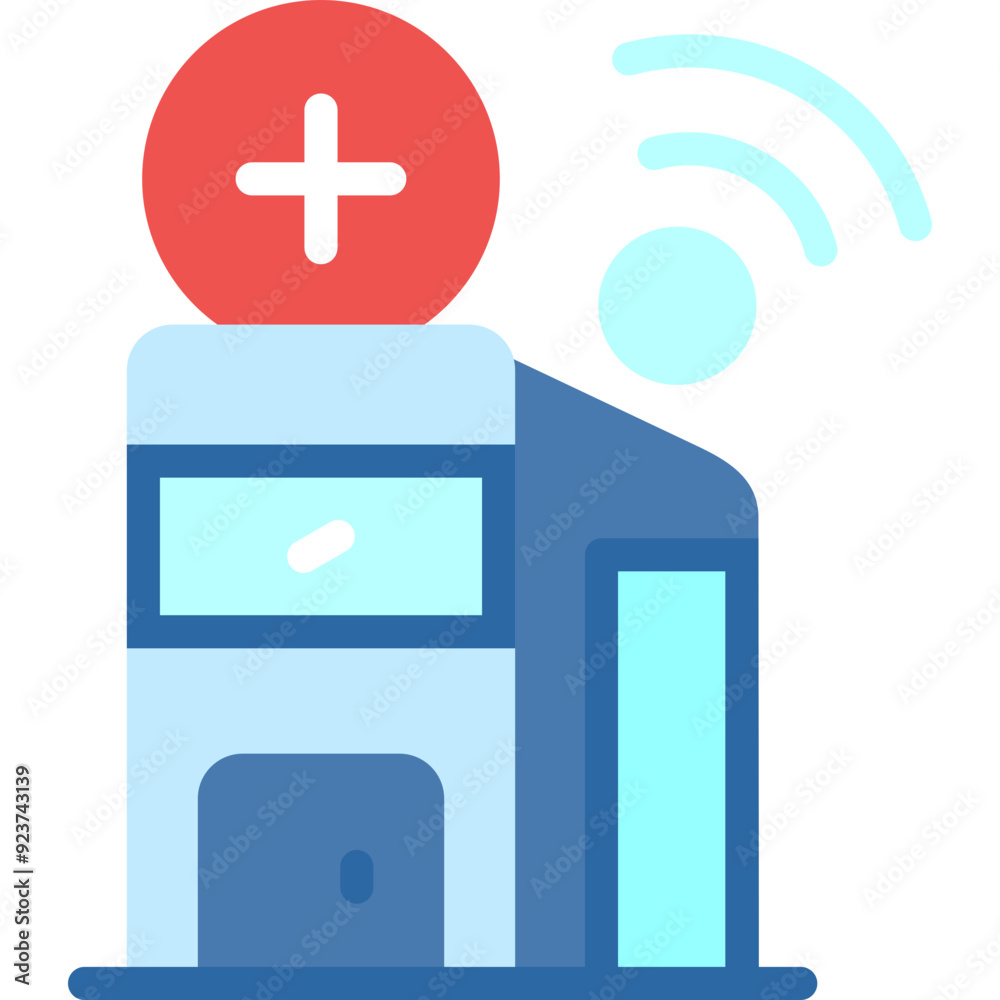 Obraz premium Smart Hospital Icon