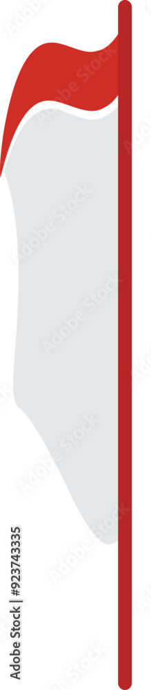 Wind Flag Banner, Red White Wind Flag Wind Flag Banner, Red White Wind Flag