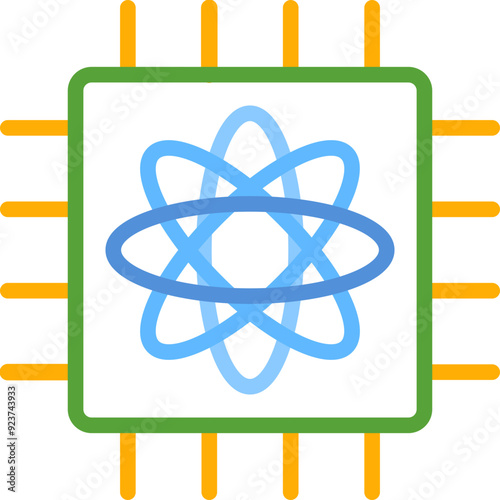 Quantum Computer Icon