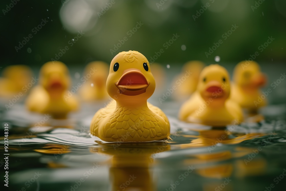 Folding duck. Folding duck.