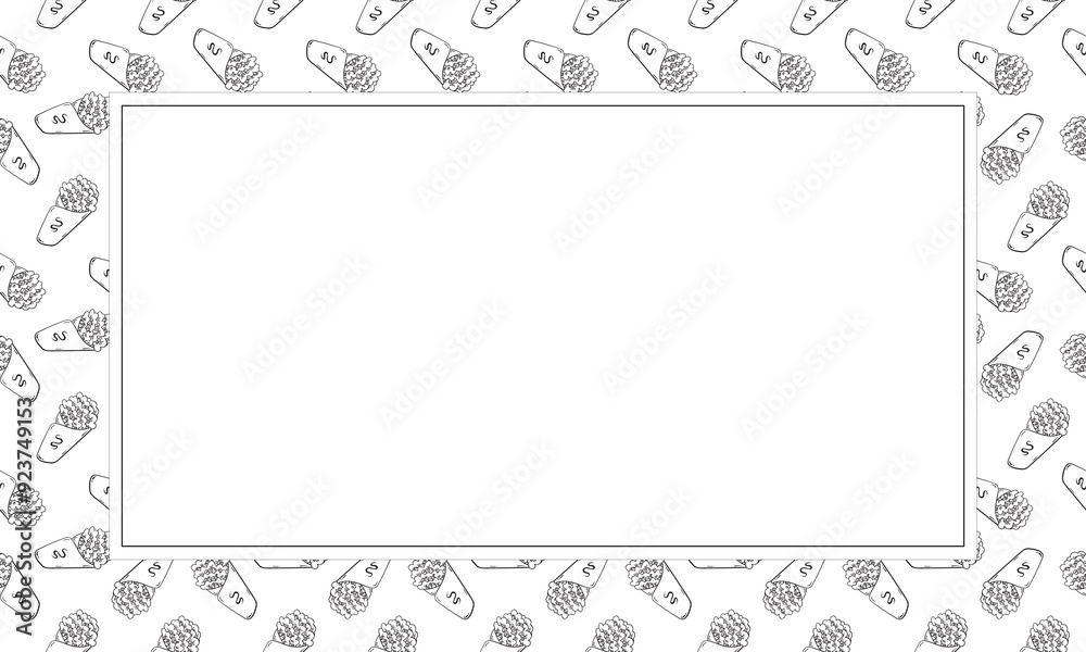 food and beverage frame in doodle style frame background food and beverage frame in doodle style frame background