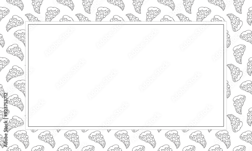 food and beverage frame in doodle style frame background food and beverage frame in doodle style frame background