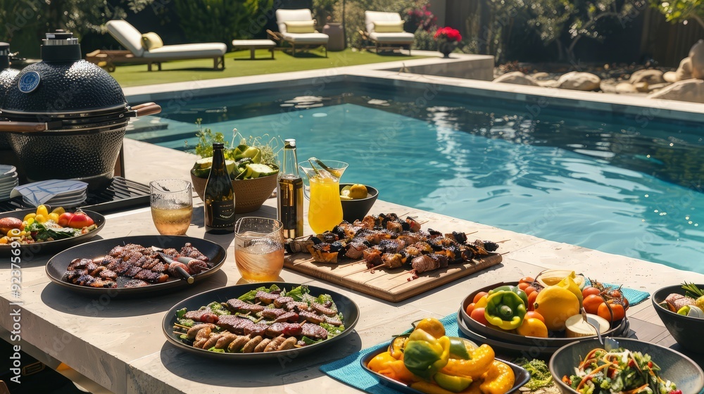 Poolside Summer Feast