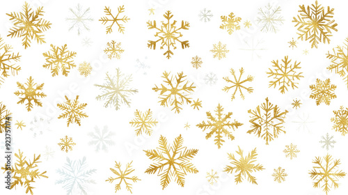 snowflakes transparent background