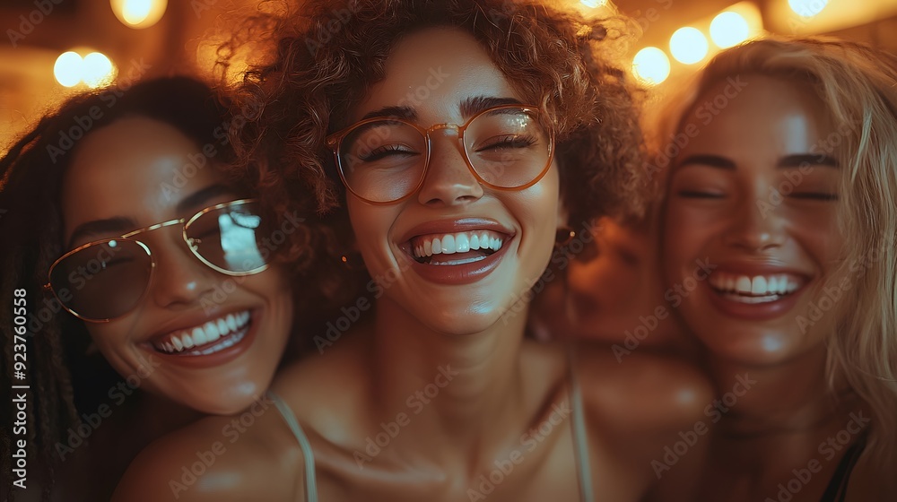 Happy team members embracing and congratulating each other, their faces glowing with pride and joy, as they celebrate a major victory together.