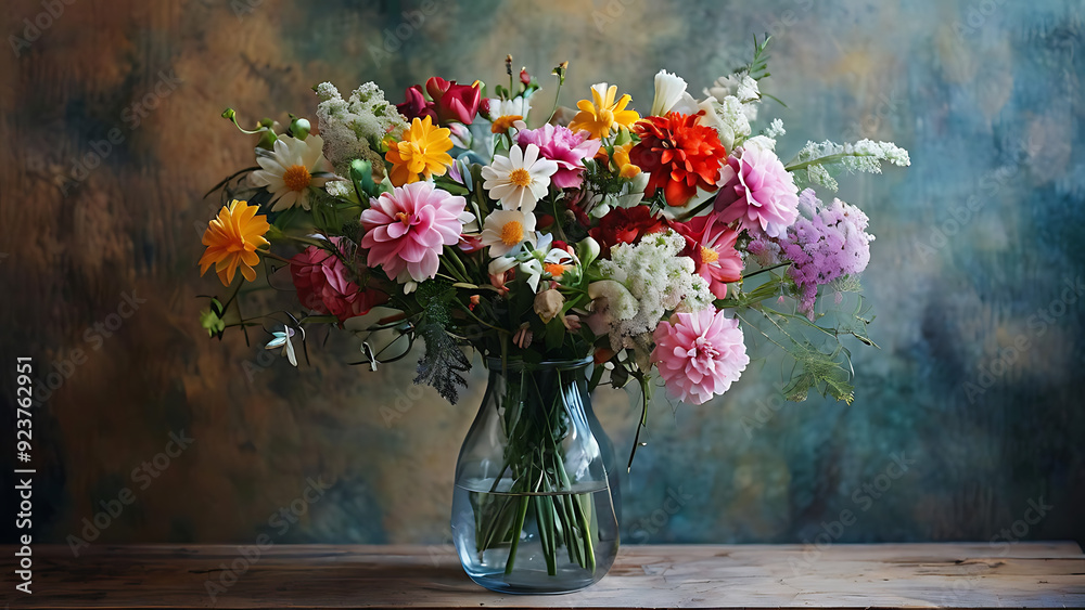 Bouquet of flowers in a vase
Bouquet of flowers in a vase